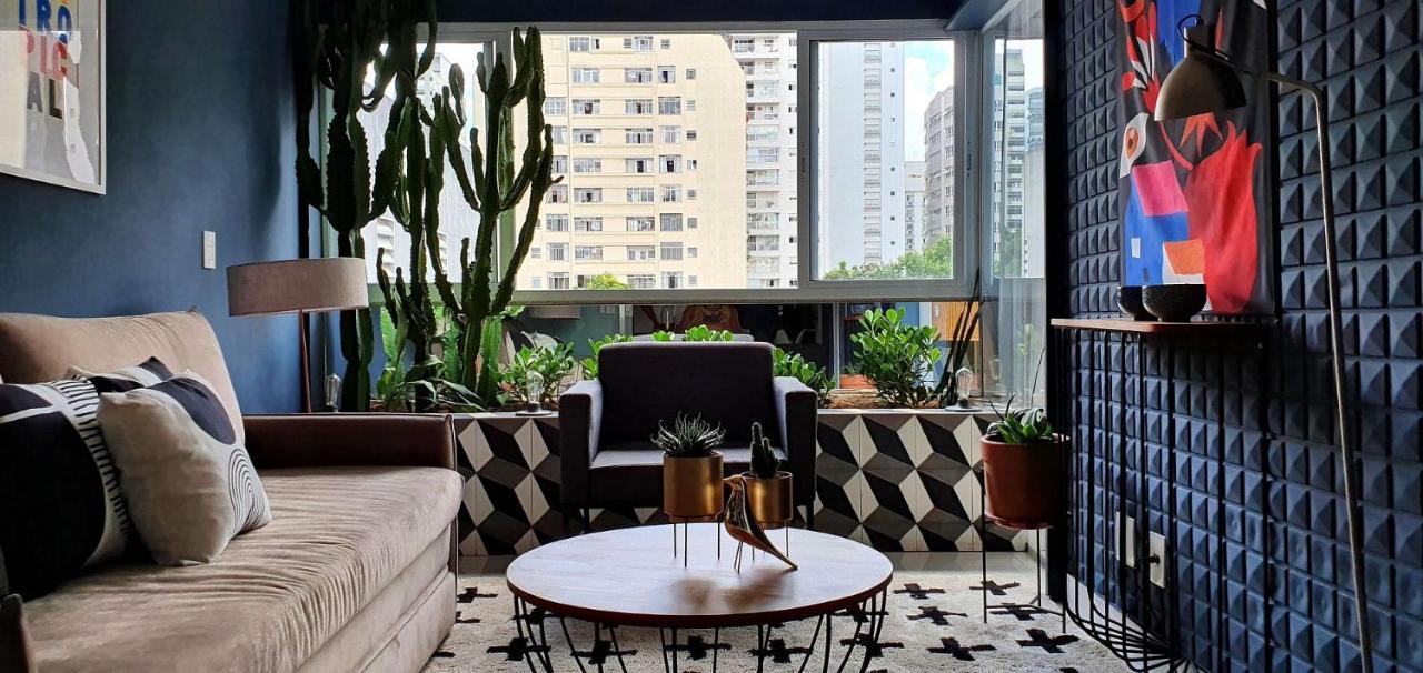 Moderno E Vibrante A 2 Quadras Da Av Paulista 公寓 圣保罗